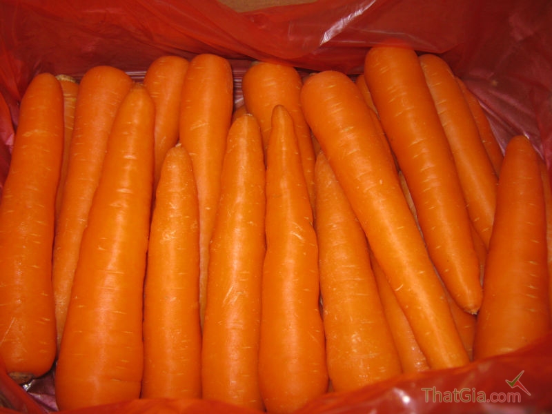 Nhận biết cà rốt trung quốc và cà rốt đà lạt