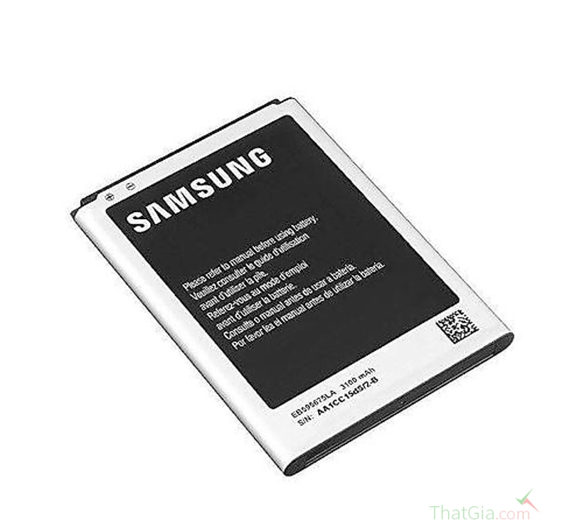 Cách phân biệt pin Samsung galaxy note 2 chính hãng và nhái