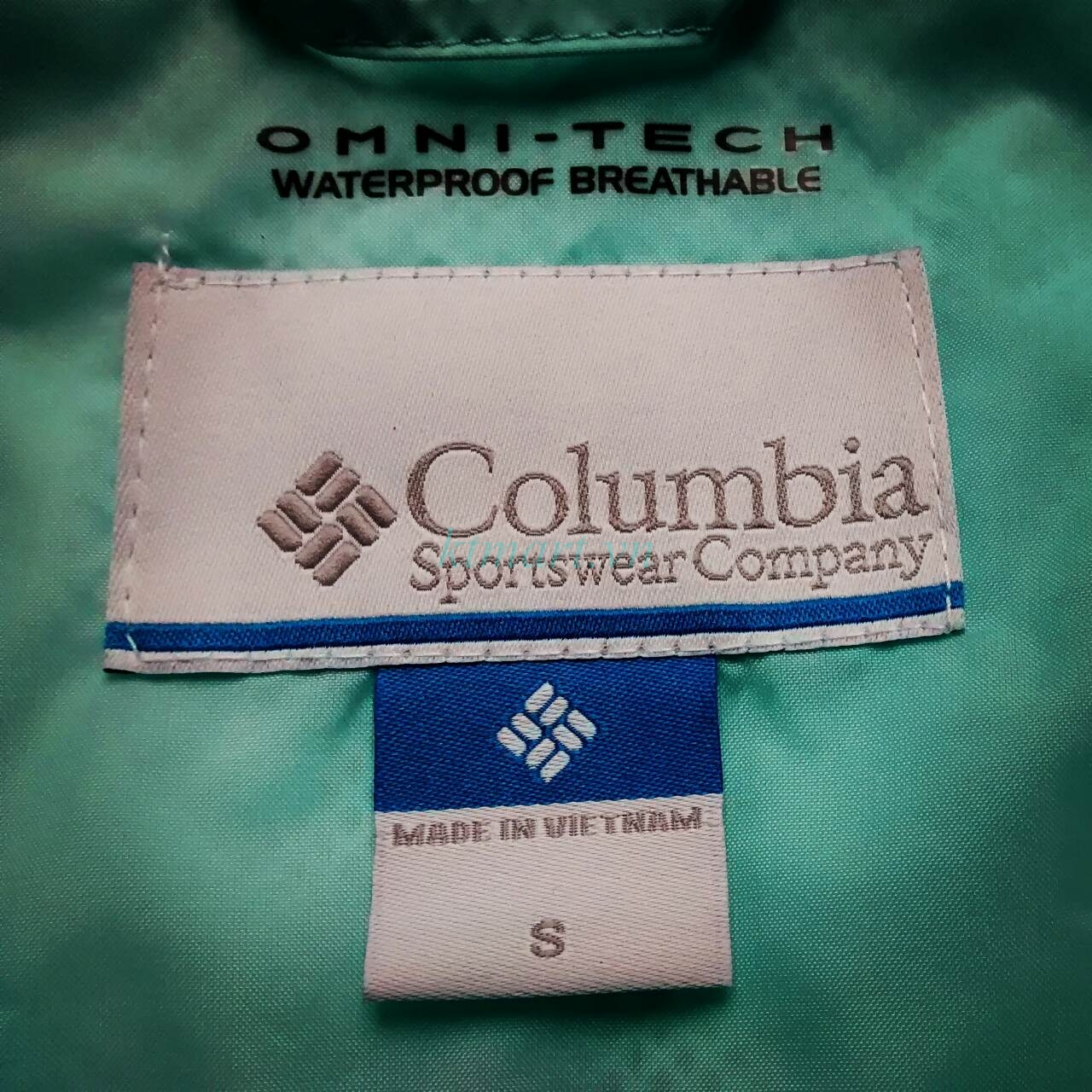 Phân biệt áo Columbia Sportswear Chính hãng