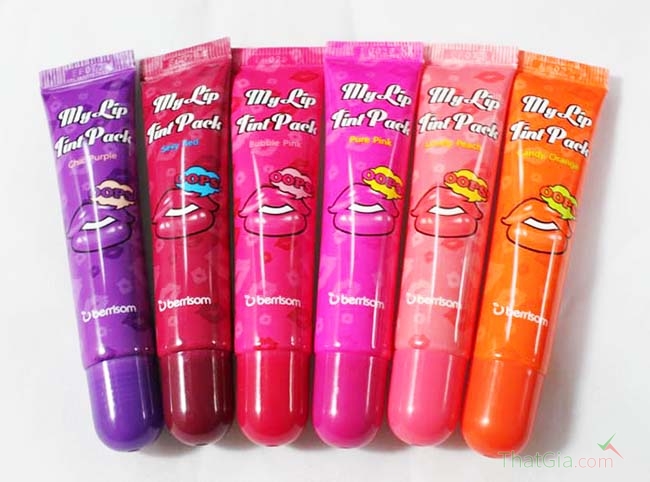 Phân biệt mỹ phẩm thật giả, son xăm môi My Lip Tint Pack