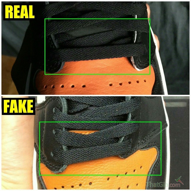 7 cách phân biệt Shattered Backboard Air Jordan 1s thật và hàng fake