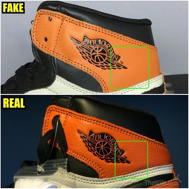 7 cách phân biệt Shattered Backboard Air Jordan 1s thật và hàng fake